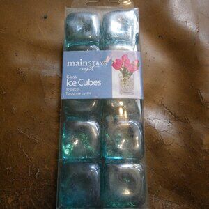 Glass Gems Dome Vase Filler Decorative Glass Cubes Craft Decor